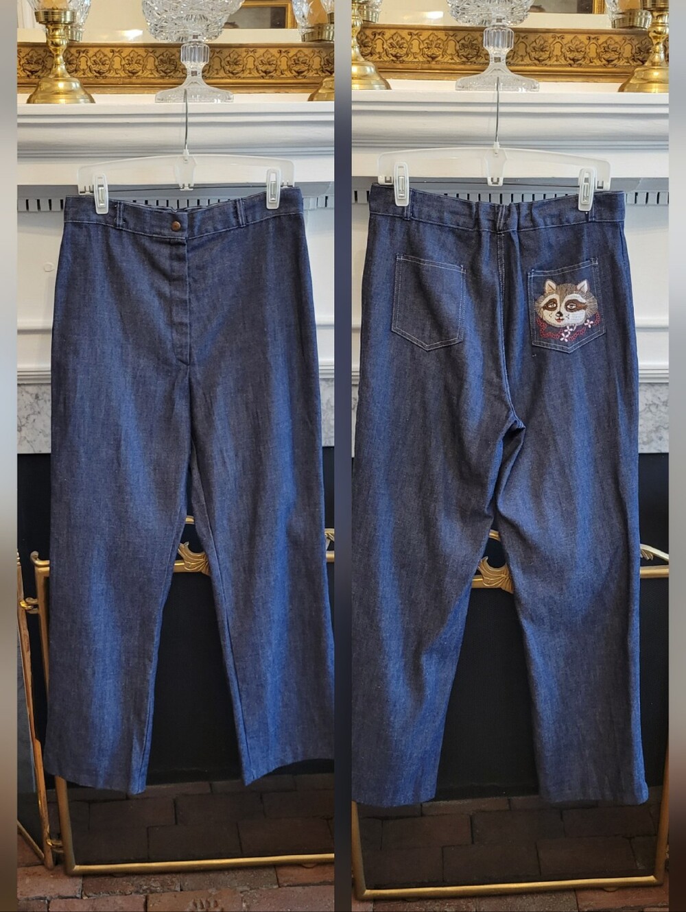 Vtg 1960s Sears, Roebuck And CO. Embroidered Jeans